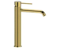 SAPHO FLAWO stojánková umyvadlová baterie vysoká, zlato mat SAPHO FLAWO stojánková umyvadlová baterie vysoká, zlato mat