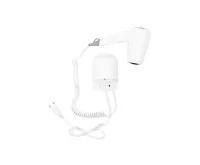 EMPIRE VIENTO 2 HOTELOVÝ FÉN ZÁVĚSNÝ ABS PLAST BÍLÝ (4)