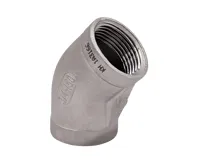 Nerez koleno 2041 - 45° - DN 50 - 2" F/ F Nerez koleno 2041 - 45° - DN 50 - 2" F/ F