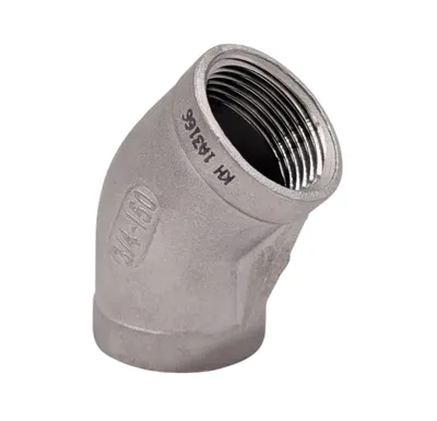 Nerez koleno 2041 - 45° - DN  8 - 1/4" F/ F - AISI 316