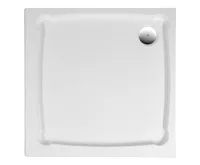 GELCO DIONA sprchová vanička z litého mramoru, čtverec 90x90x7,5cm, bílá GELCO DIONA sprchová vanička z litého mramoru, čtverec 90x90x7,5cm, bílá