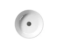 GSI KUBE X keramické umyvadlo na desku, průměr 45cm, bílá ExtraGlaze (1)