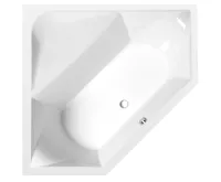 POLYSAN FLOSS rohová vana 145x145x50cm, bílá