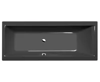 POLYSAN CLEO obdélníková vana 170x70x48cm, šedá POLYSAN CLEO obdélníková vana 170x70x48cm, šedá