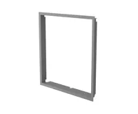 HS Flamingo Krycí rámeček krbové vložky FLAMINGO S5, 20 mm, šedý