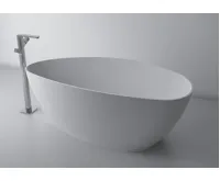 GELCO ELIPSIE volně stojící vana 1700x770x620mm, litý mramor, bílá lesk (6)