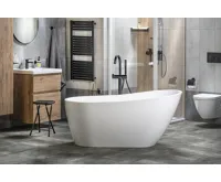 AQUALINE TISA volně stojící vana, 150x75cm, bílá (2)