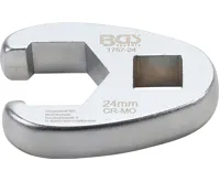 BGS Klíč plochý otevřený,  12,5 mm (1/2"), 24 mm BGS Klíč plochý otevřený,  12,5 mm (1/2"), 24 mm