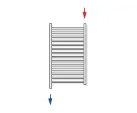 Koupelnový radiátor Korado Koralux Standard KS 400/ 900 (1)