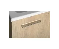 AQUALINE ZOJA/KERAMIA FRESH umyvadlová skříňka 40x50x32cm, dub platin (1)