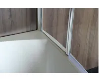 POLYSAN TARUS vanová zástěna 960mm, čiré sklo (3)