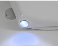 SAPHO PHARO WC sedátko s LED podsvícením, Soft Close, Easy Take, bílá (3)
