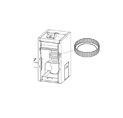 Retorta na pelety USB-A 20-25 Dakon DOR N