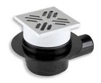 NOVASERVIS Podlahová vpust boční 50 nerez - 450,0