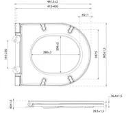 ISVEA INFINITY WC sedátko, SLIM, Soft Close, Easy Take, zelená petrol (6)