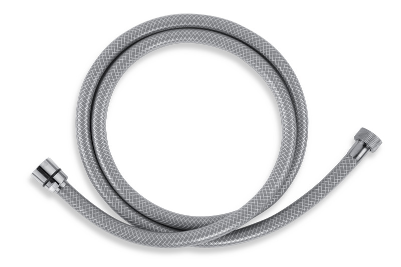 Novaservis sprchová hadice plastová 200 cm šedá - pvc/200,8