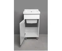 AQUALINE Keramická výlevka, 45x50cm, s přepadem (5)