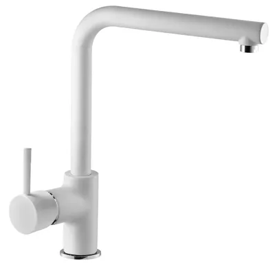 SAPHO INOVA stojánková dřezová baterie, bílá mat