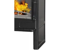 PLAMEN Litinová krbová kamna BARUN - černá (4)