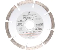 BGS Kotouč řezný segmentový, O 115 mm