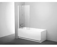 Ravak Vanová zástěna PVS1-80 bílá+Transparent Ravak Vanová zástěna PVS1-80 bílá+Transparent