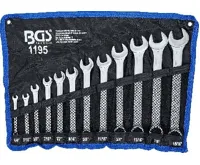 BGS Klíče očkoploché 1/4" - 15/16", sada 12 dílů, v tašce (5)