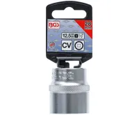 BGS Hlavice nástrčná, 1/2" 12,5 mm 12ti hranná, 28 mm (2)