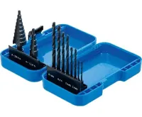 BGS Vrtáky spirálové a kónické , HSS, O 4 - 12 / 4 - 20 mm, 2 - 5 mm, 10dílná (2)