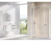 Ravak Sprchové dveře CRV1-80 satin+Transparent