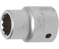 BGS Hlavice nástrčná 3/4" 19 mm, 12ti hranná BGS Hlavice nástrčná 3/4" 19 mm, 12ti hranná