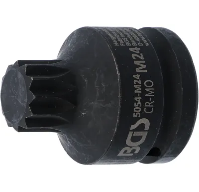 BGS Hlavice zástrčná 3/4" XZN M24, tvrzená,Cr-Mo