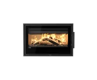 HS Flamingo Krycí rámeček krbové vložky FLAMINGO X15, 20 mm, černý (1)