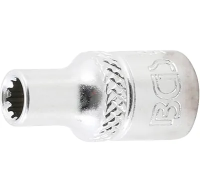 BGS Hlavice nástrčná Gear Lock, 6,3 mm (1/4"), 4,5 mm