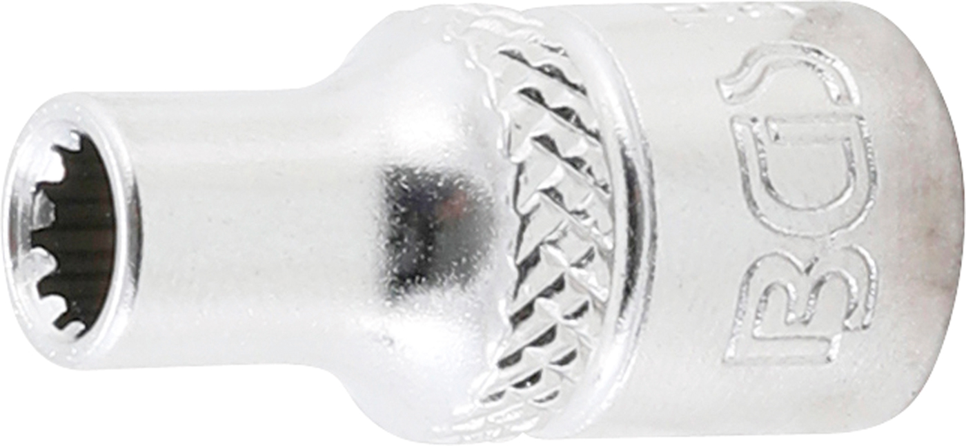 Bgs hlavice nástrčná gear lock, 6,3 mm (1/4"), 4,5 mm