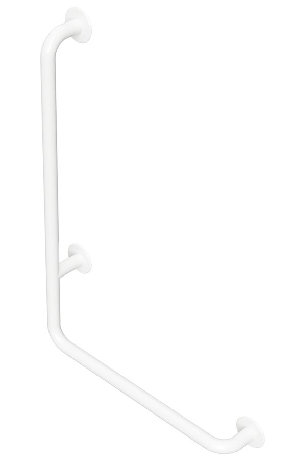 Sapho handicap nástěnné madlo levé 810x550mm, bílá
