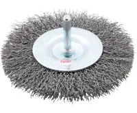 BGS Kotouč drátěný 100mm, plochý, do vrtačky BGS Kotouč drátěný 100mm, plochý, do vrtačky