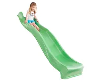 Zahradní skluzavka Skluzo 3m růžová s přípojkou na vodu (2)