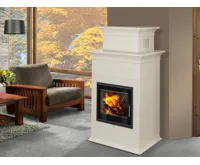 Hein Kachlová kamna HEIN s teplotním výměníkem BARACCA 2N TV - s teplovodním výměníkem