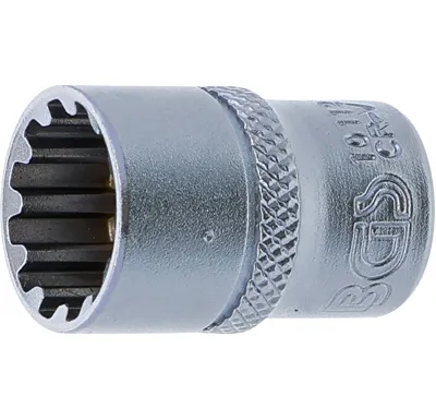 BGS Hlavice nástrčná 1/4" 12 mm "GearLock"