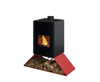 HS Flamingo Krbová kamna FLAMINGO DELUXE ® SENAI, červená HS Flamingo Krbová kamna FLAMINGO DELUXE ® SENAI, červená