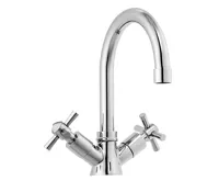 AQUALINE XENIA stojánková umyvadlová kohoutková baterie, chrom