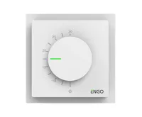 ENGO Controls Manuální termostat s ovládacím kolečkem ESIMPLE-230W, bílý (1)