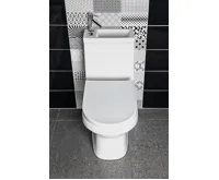 AQUALINE HYGIE WC kombi s umývátkem, spodní/zadní odpad, bílá (6)