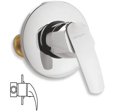NOVASERVIS Sprchová baterie podomítková Metalia 56 chrom - 56050,0