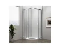 POLYSAN EASY čtvrtkruhová sprchová zástěna 800x800mm, L/R, čiré sklo (1)