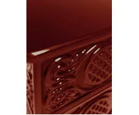 HS Flamingo Kachlová kamna FLAMINGO ® BALI, kachle hnědá (14)