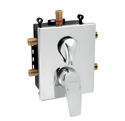 NOVASERVIS Podomítková baterie s boxem 3 vývody - BOX57052RX,0