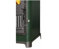 PLAMEN PLAMEN Litinová krbová kamna DORA 10 N - zelená (4)