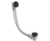 POLYSAN Vanová souprava s bovdenem, délka 775mm, zátka 72mm, černá mat