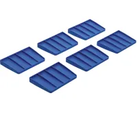 BGS Přepážky pro přenosný box na nářadí, plast, 6 dílů